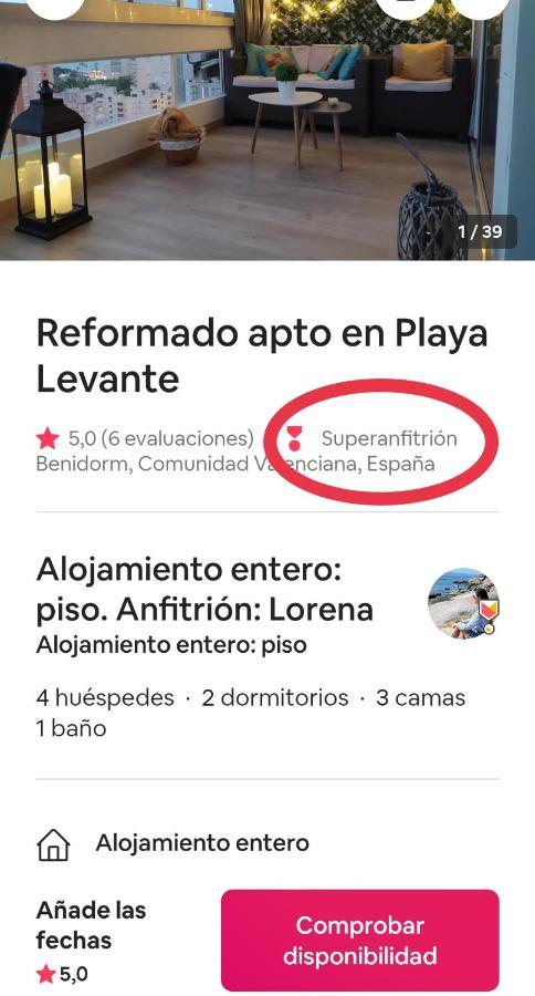 Playa Levante, Recien Reformado Benidorm Exterior foto